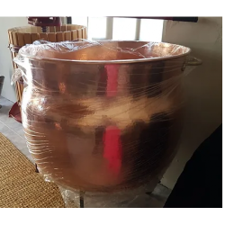 copper cauldron 100 liters